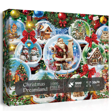 Christmas Dreamland puzzle puzzle 1000 pezzi